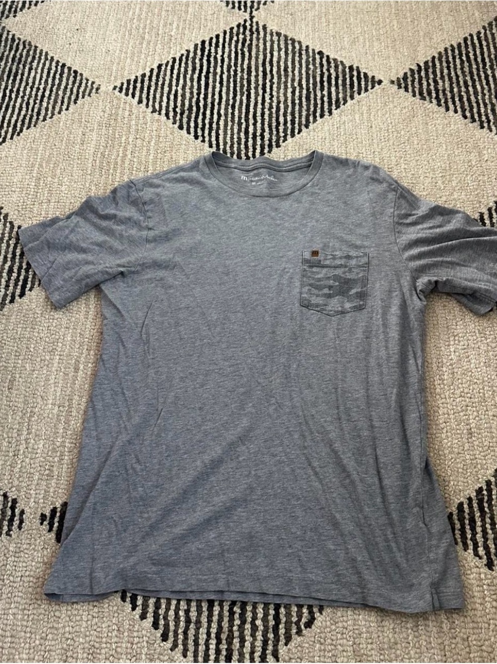 Men's Gray Travis Mathew Tshirt